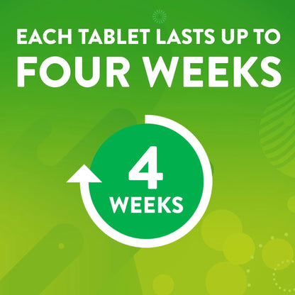 Scrubbing Bubbles Continuous Clean Drop-Ins - One Toilet Bowl Cleaner Tablet Lasts up to 4 Weeks, 5 Blue Discs, 7.05 Oz