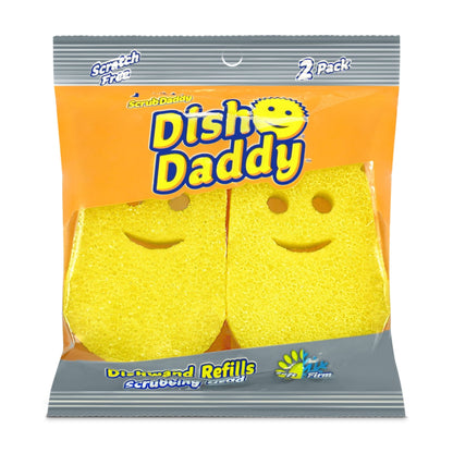 Scrub Daddy Dish Daddy Dishwand Refill, 2 Count Sponge Refill