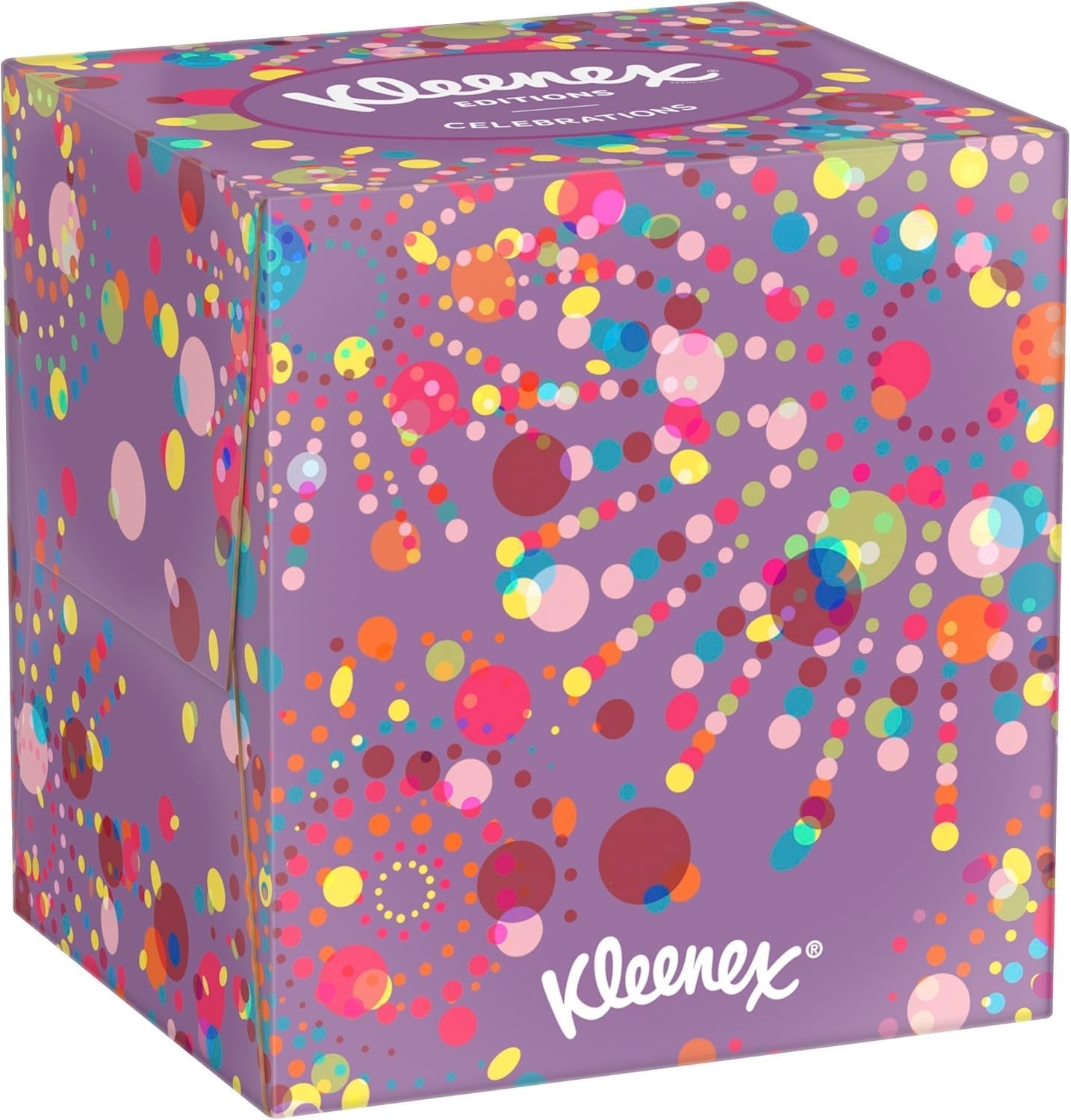 Kleenex Limited Edition Design Tissue Cubes - 12 Cube Facial Tissue Boxes, Designed to Look Beautiful in the Home