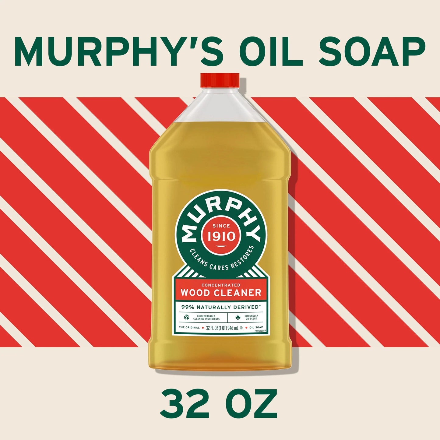 Murphy Oil Wood Surface Household Cleaner, Original, 32 Fluid Ounce