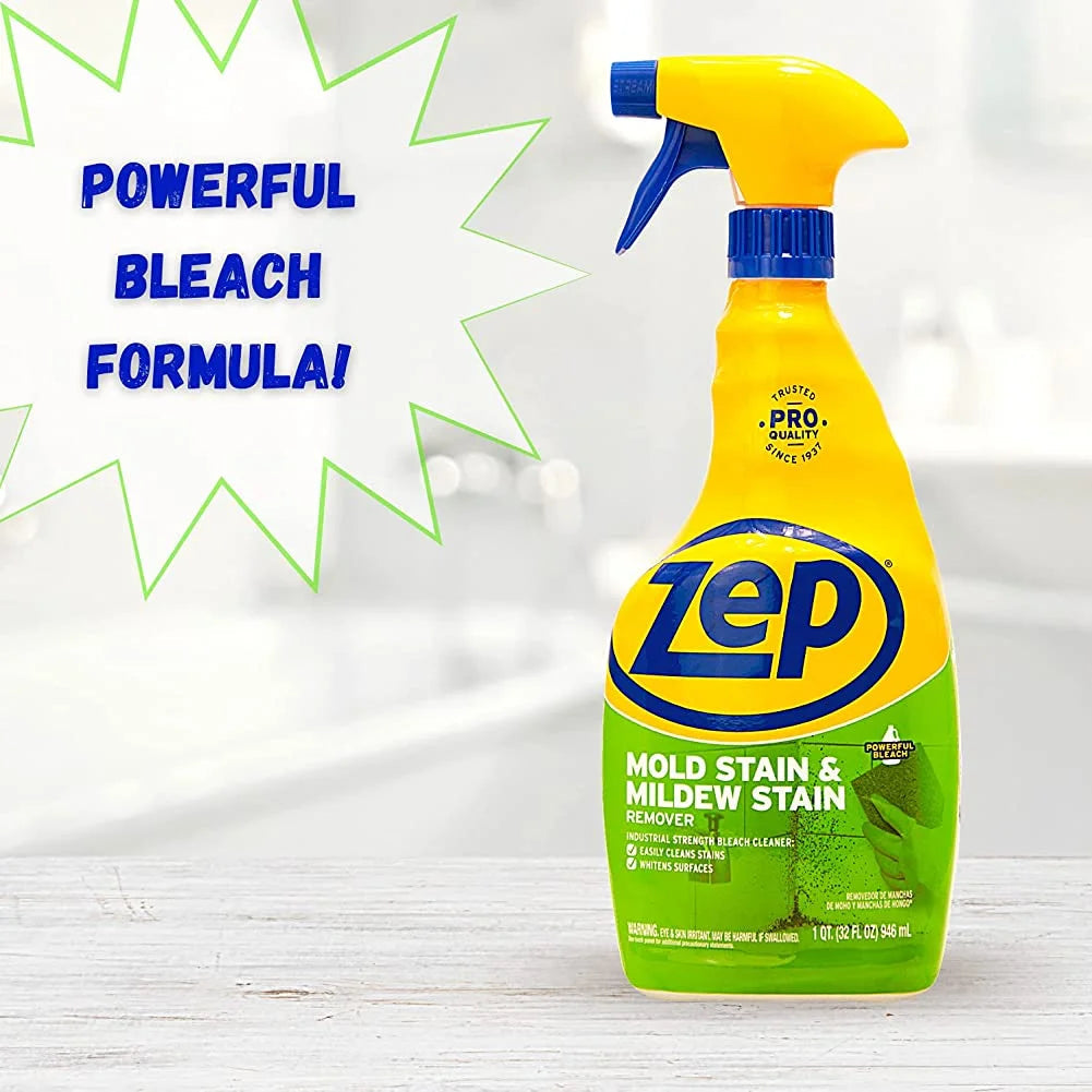 Zep Mold Stain & Mildew Remover, 32 Fl Oz