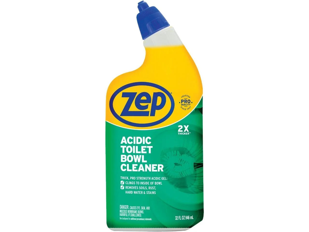 Zep Acidic Toilet Bowl Cleaner, 32 Fl Oz