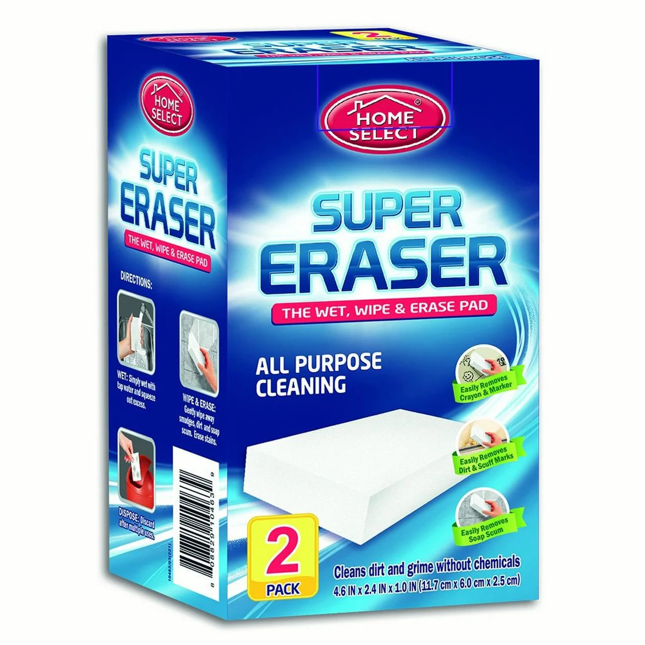 Powerhouse Super Eraser Cleaning Pads, 24 Ct