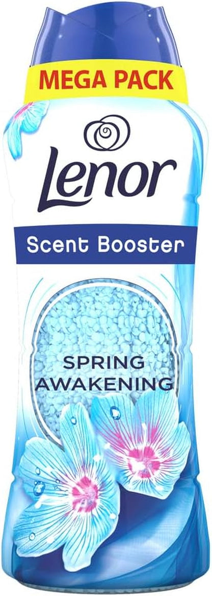 Lenor In-Wash Laundry Scent Booster Beads, 570G, Spring Awakening, a Boost of Freshness for up to 12 Weeks in Storage