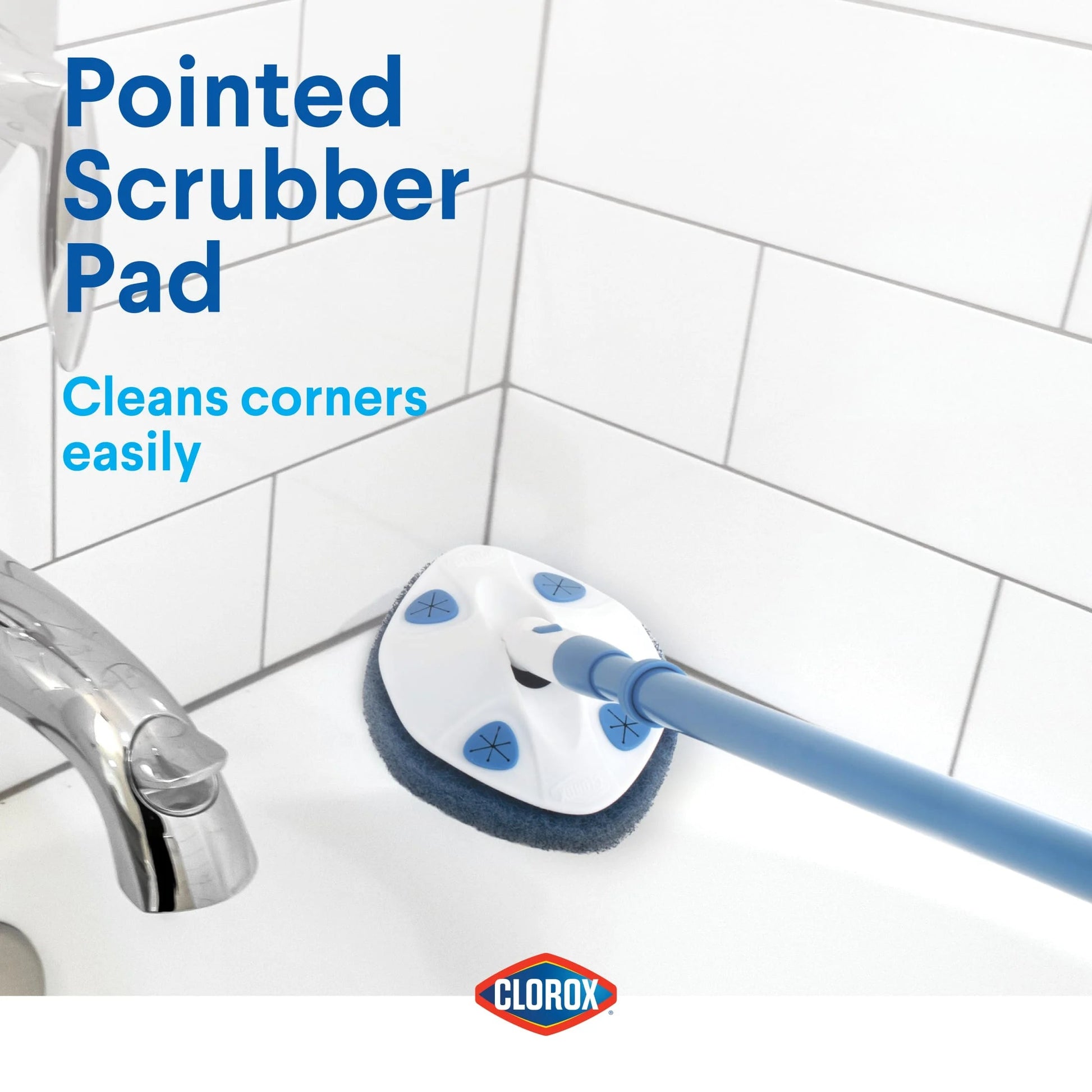 Clorox Tub and Tile Scrubber Refill for Extendable Tub & Tile Scrubber