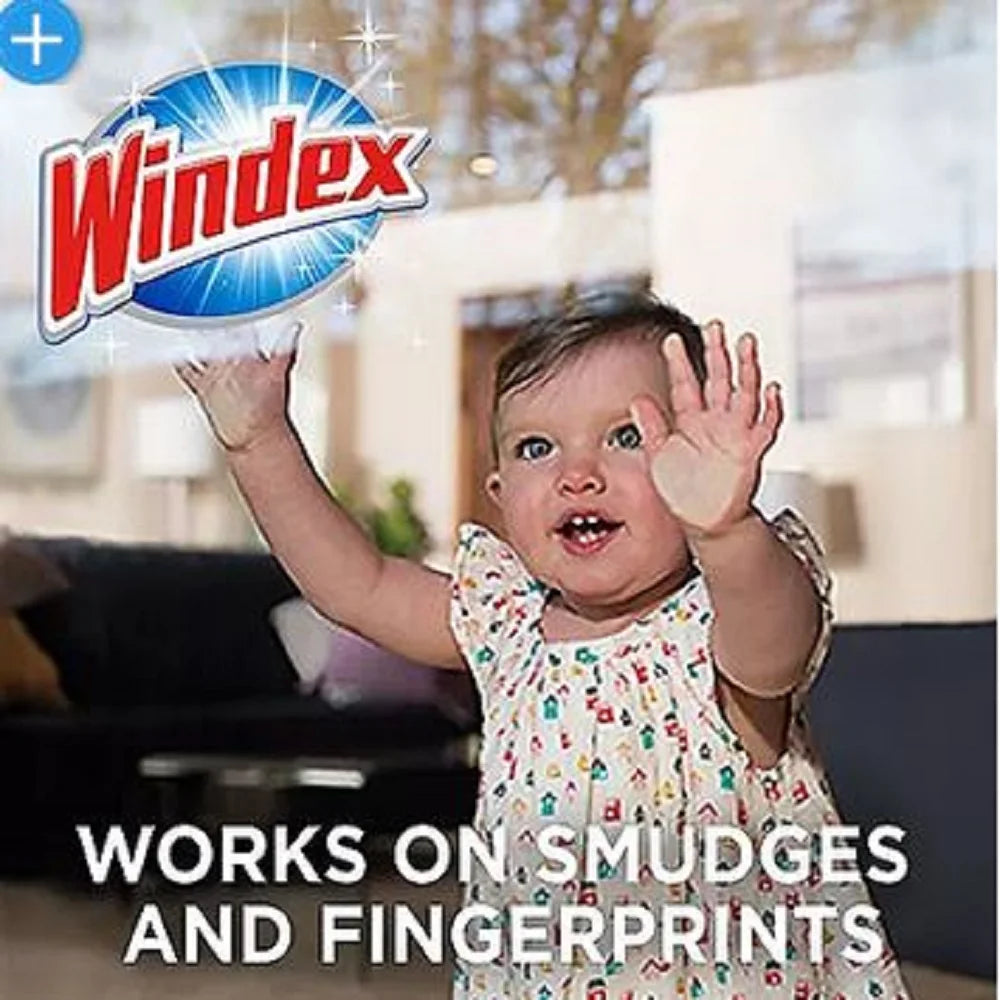 Windex Trigger+ plus Glass & Surface Cleaner, 128 Oz.