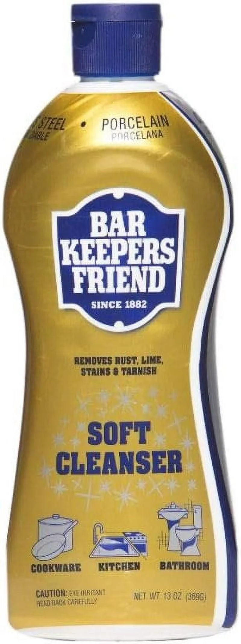 Bar Keepers Friend Bar Keepers Friend Soft Cleaner Premixed Formula, Citrus, 26 Ounce Pack of 2