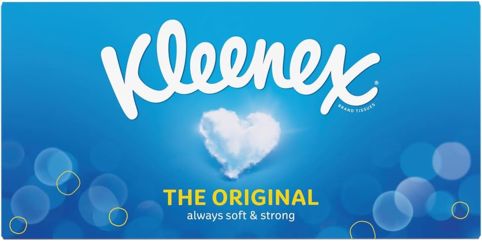 Kleenex Original Facial Tissues - Pack of 12 Tissue Boxes - Soft Tissues for Everyday Use - Gentle on Your Family'S Skin with a Touch of Cotton