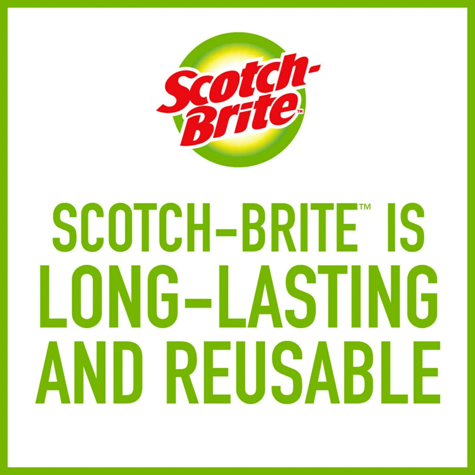 Scotch-Brite Heavy Duty Scour Pads, 6 Sponges Total