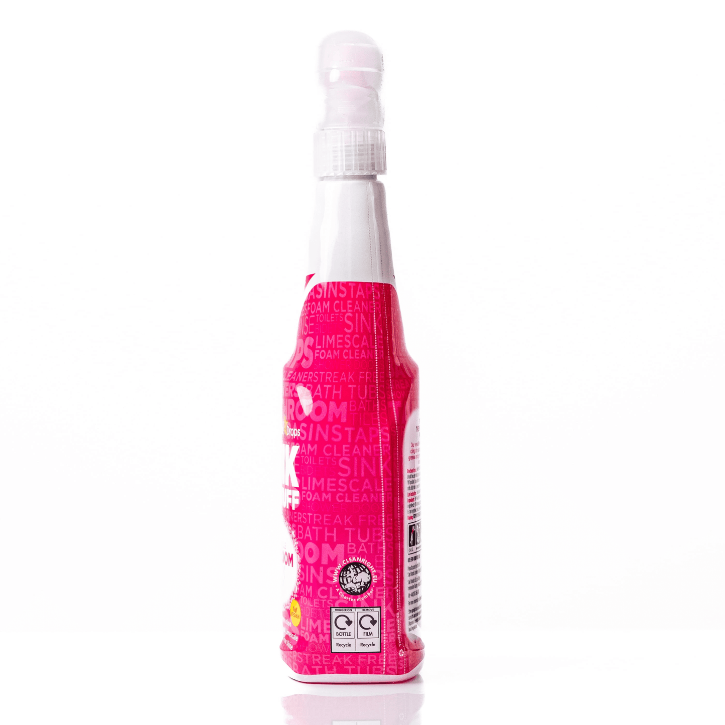 The Pink Stuff, Bathroom Foam Spray, All Purpose Cleaner, Rhubarb Scent, 25.36 Oz.