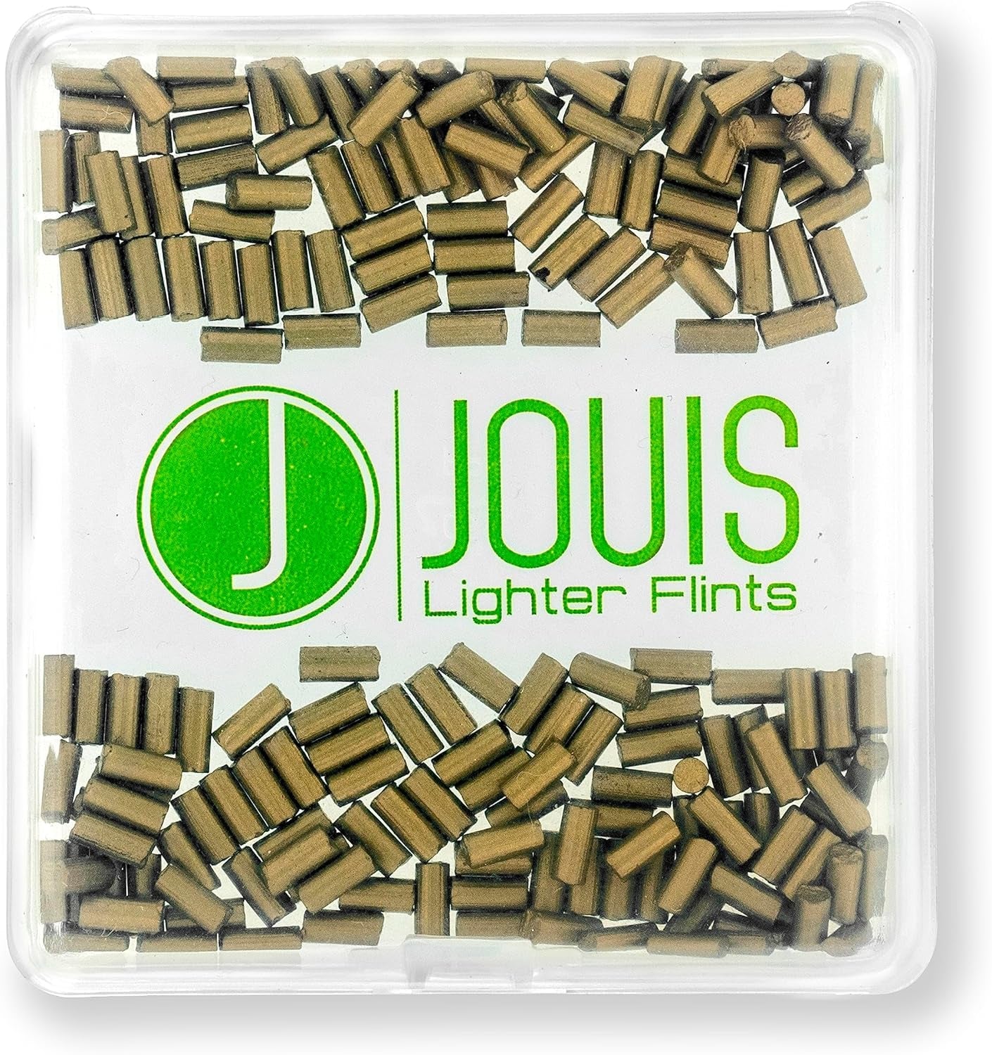 Jouis Lighter Flints - Universal Replacement Lighter Flints Compatible with Most Lighters (100X, Gold)