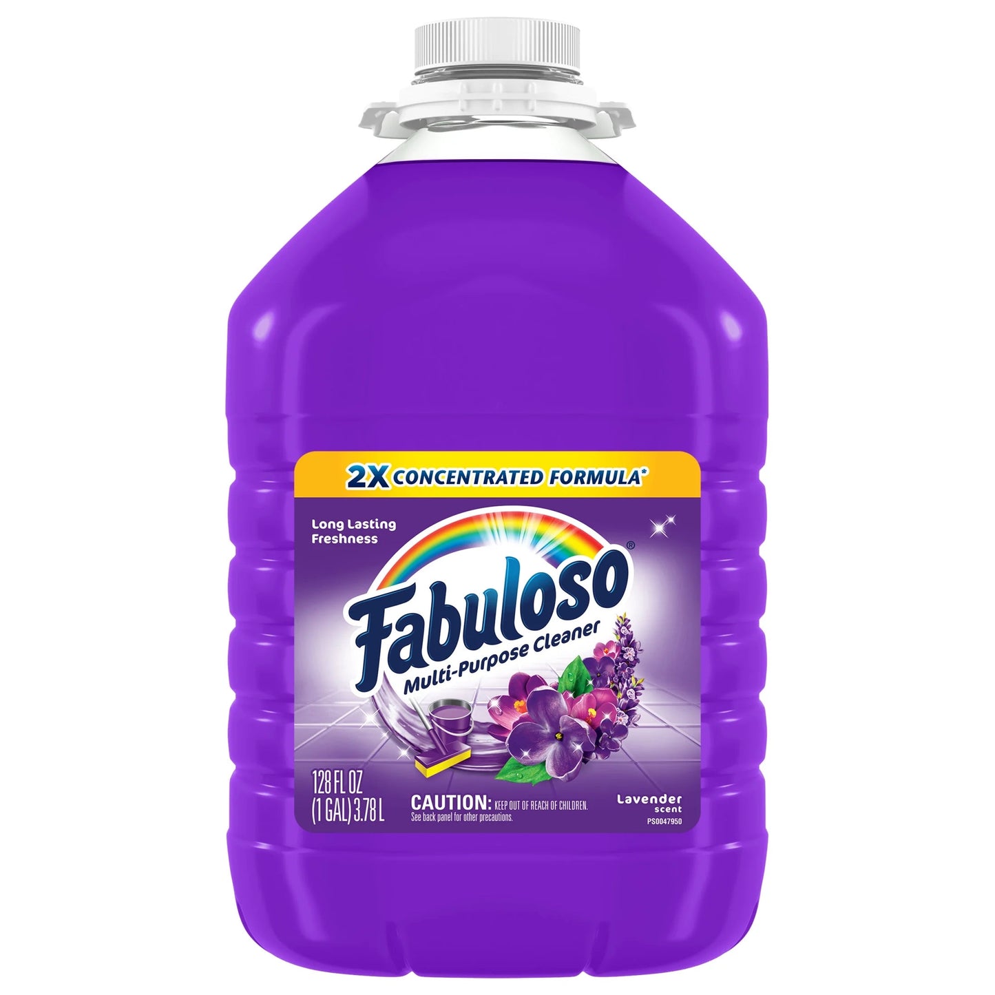 Fabuloso Multi Surface All Purpose Floor Cleaner, Lavender Scent, 128 Fl Oz