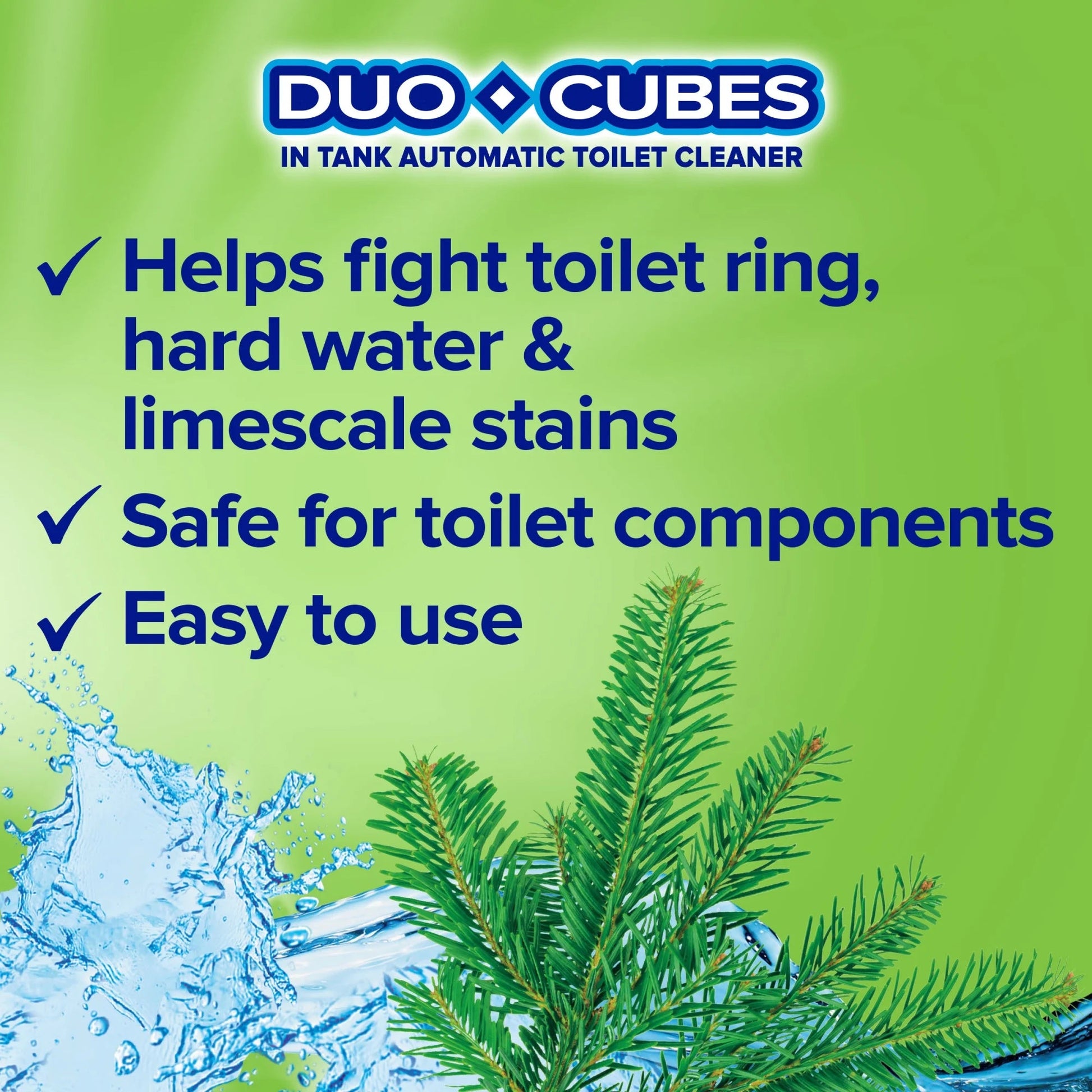 Soft Scrub In-Tank Toilet Cleaner Duo-Cubes, Alpine Fresh, 4 Count