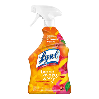 Lysol® Brand New Day All Purpose Cleaner 32Oz, Mango & Hibiscus, Deep Clean