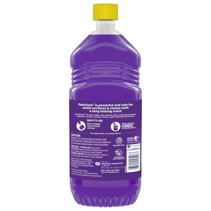 Fabuloso Multi Surface All Purpose Floor Cleaner, Lavender Scent, 33.8 Fl Oz