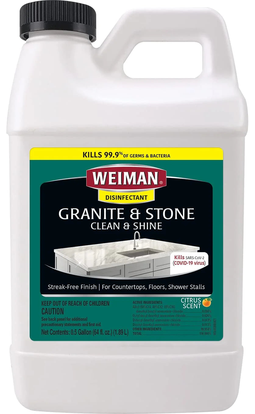 Weiman Granite Cleaner and Polish Refill - 64 Ounc