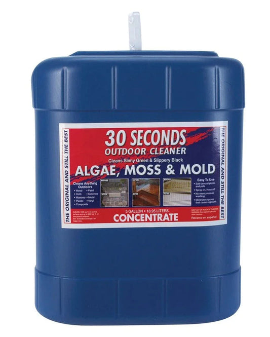 30 Seconds Outdoor Algae, Mold, Mildew Cleaner 5 Gal