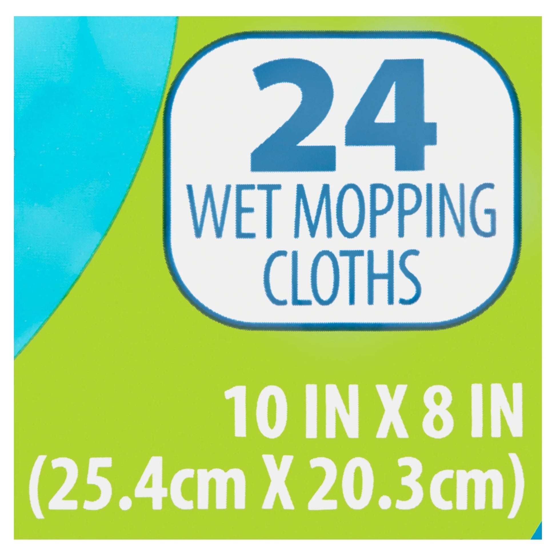 Great Value Wet Mopping Cloths, 24 Count