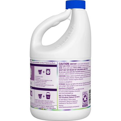 Clorox Scentiva Scented Bleach, Disinfecting Cleaner, Lavender and Jasmine, 81 Fl Oz