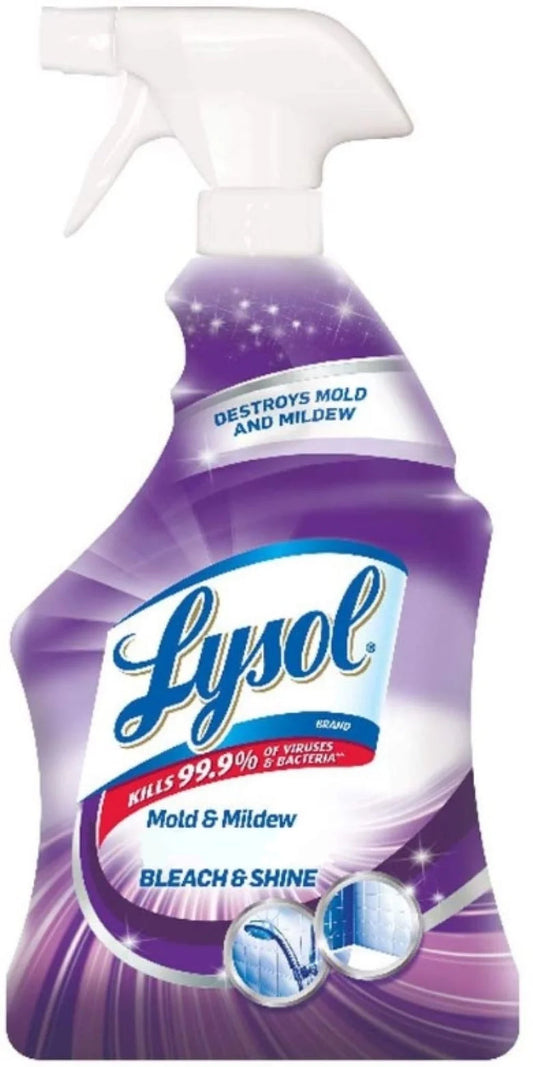 Lysol Mold & Mildew Remover Spray with Bleach, 32 Oz