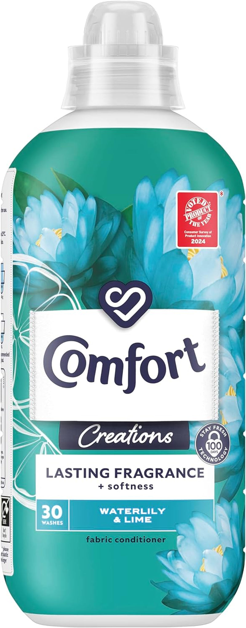 Comfort Sunshiny Days Fabric Conditioner with Stay Fresh Technology for 100 Days of Freshness + Fragrance* 160 Wash 4800Ml, Pack of 1