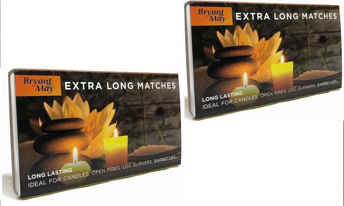 Bryant and May Extra Long Safety Matches (Pack of 2)