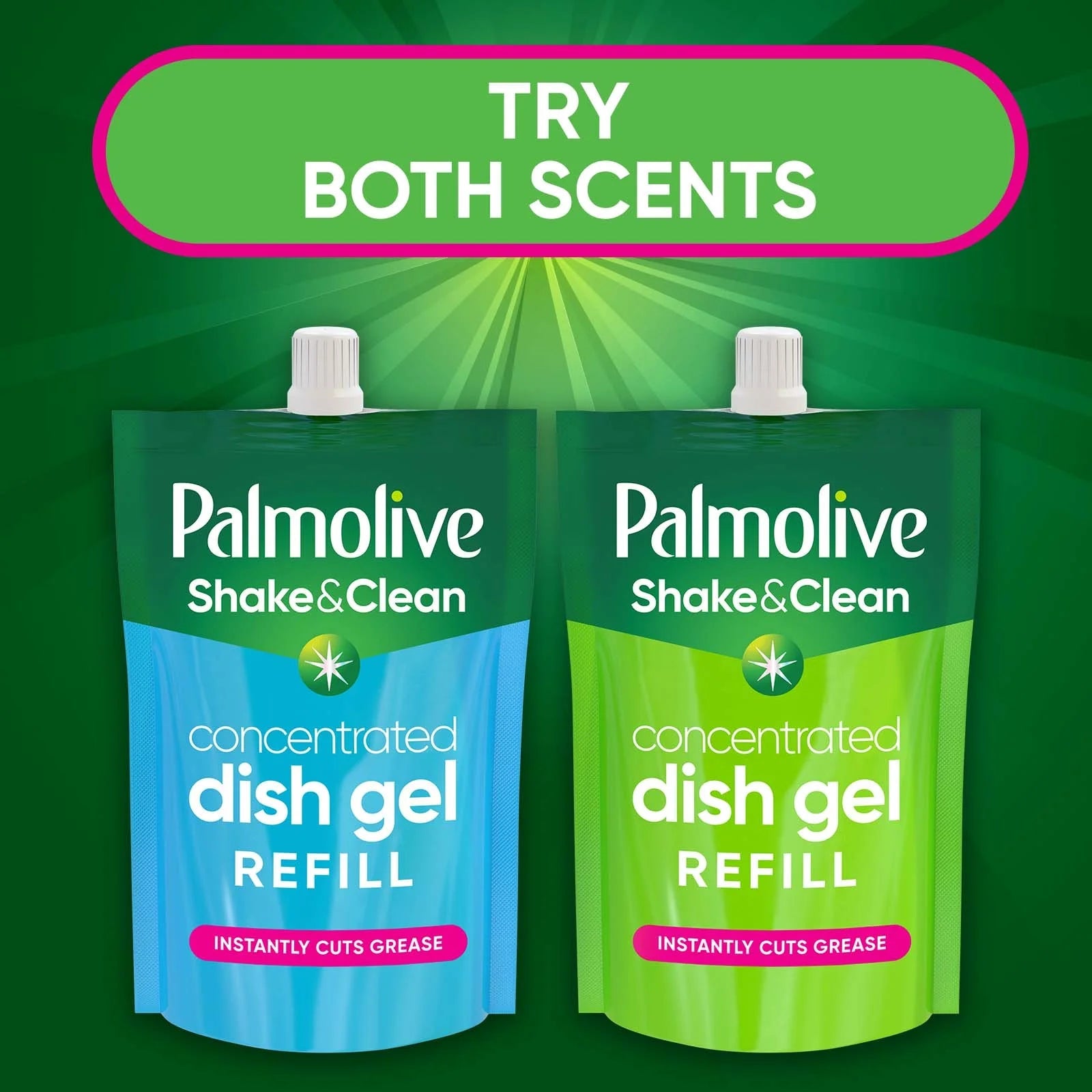 Palmolive Shake & Clean Starter Kit, Dish Soap Concentrate, 20 Oz, Fresh Citrus Scent