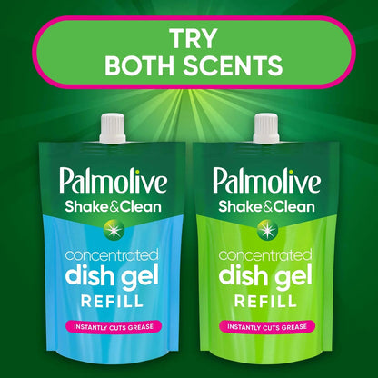 Palmolive Shake & Clean Starter Kit, Dish Soap Concentrate, 20 Oz, Floral Breeze Scent